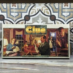 Vintage 1992 Clue Board Game Complete Classic Mystery Game